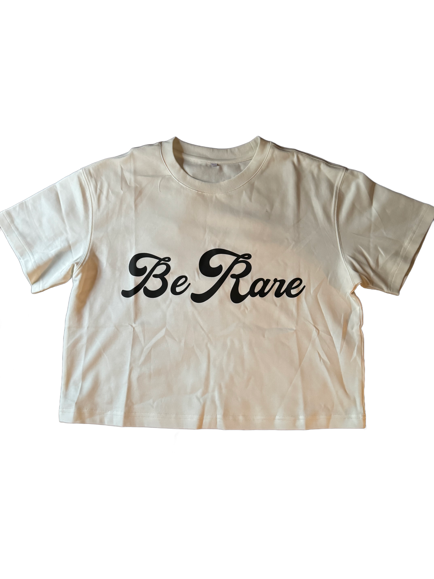 Women crop tee “Be Rare”